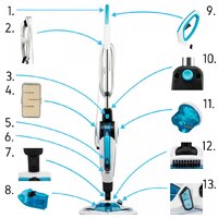 Паровая швабра Yoer Clean Slide SMC01W - Превью изображения №3 — Интернет-магазин Time-Shop