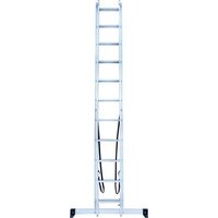 Лестница-стремянка Новая высота NV 122 алюминиевая двухсекционная 2x11 ступеней - Превью изображения №4 — Интернет-магазин Time-Shop