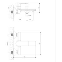Смеситель Lauter Reef 21CK6678C - Превью изображения №2 — Интернет-магазин Time-Shop