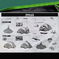 Кемпинговая палатка RSP Outdoors Narle 3 (зеленый) - Превью изображения №21 — Интернет-магазин Time-Shop