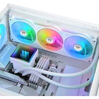 Система жидкостного охлаждения для процессора Thermaltake TH360 V3 ARGB Sync Snow Edition CL-W468-PL12SW-A - Превью изображения №5 — Интернет-магазин Time-Shop