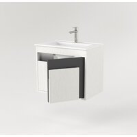  Дабер Тумба под умывальник 016 60 Т16.6.0.20_light (с подсветкой, белый древесный/серый) - Превью изображения №3 — Интернет-магазин Time-Shop