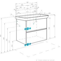  Акватон Тумба под умывальник Сканди 80 1A283001SDZ90 - Превью изображения №10 — Интернет-магазин Time-Shop