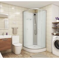 Душевая кабина Niagara Eco E90/13/MT/BK 90x90x200 - Превью изображения №10 — Интернет-магазин Time-Shop