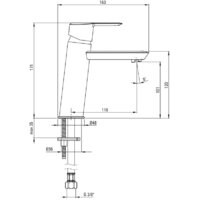 Смеситель Deante Arnika BQA R20M (золото) - Превью изображения №6 — Интернет-магазин Time-Shop