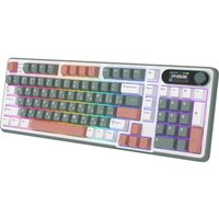 Клавиатура Royal Kludge RK-S98 RGB Clay Green (RK Pale Green) - Превью изображения №2 — Интернет-магазин Time-Shop
