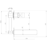 Смеситель Deante Hiacynt BQH 054L - Превью изображения №3 — Интернет-магазин Time-Shop