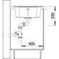 Кухонная мойка Blanco Zia 40 S 527195 (мягкий белый) - Превью изображения №6 — Интернет-магазин Time-Shop