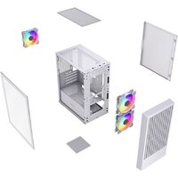 Корпус Powercase Mistral SM07 ARGB CMMSM07W-A3 - Превью изображения №7 — Интернет-магазин Time-Shop