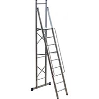 Лестница-стремянка Алюмет АРЕ1409.00.000 (9 ступеней) - Превью изображения №4 — Интернет-магазин Time-Shop