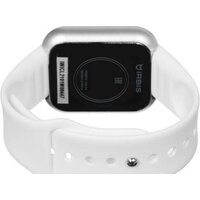 Умные часы IRBIS IceLine (серебристый/белый) - Превью изображения №6 — Интернет-магазин Time-Shop