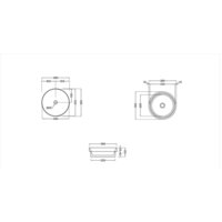 Умывальник Jaquar Solo SLS-WHT-6905 - Превью изображения №2 — Интернет-магазин Time-Shop