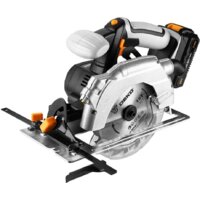 Дисковая (циркулярная) пила Deko DKCS20 Laser 063-4205 (с 1-им АКБ) - Превью изображения №2 — Интернет-магазин Time-Shop