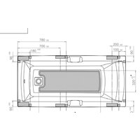 Ванна Triton Алекса 170x75 (с ножками и экраном) - Превью изображения №6 — Интернет-магазин Time-Shop