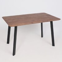 Кухонный стол ОКА Майон 120x80x74 (дуб мореный/черный) - Превью изображения №11 — Интернет-магазин Time-Shop