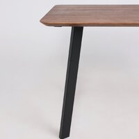 Кухонный стол ОКА Майон 120x80x74 (дуб мореный/черный) - Превью изображения №14 — Интернет-магазин Time-Shop