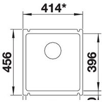 Кухонная мойка Blanco Subline 375-U (глянцевая магнолия) - Превью изображения №2 — Интернет-магазин Time-Shop