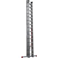 Лестница-стремянка Новая высота NV 523 трёхсекционная индустриальная 3x15 ступеней - Превью изображения №3 — Интернет-магазин Time-Shop