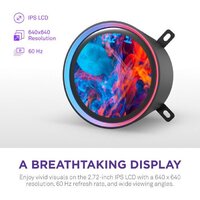 Система жидкостного охлаждения для процессора NZXT Kraken Elite 360 RGB RL-KR36E-B2 - Превью изображения №3 — Интернет-магазин Time-Shop