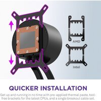 Система жидкостного охлаждения для процессора NZXT Kraken Elite 360 RGB RL-KR36E-B2 - Превью изображения №7 — Интернет-магазин Time-Shop
