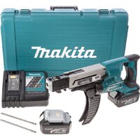 Шуруповерт для гипсокартона Makita DFR550RFE (с 2-мя АКБ, кейс) - Превью изображения №5 — Интернет-магазин Time-Shop