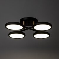 Подвесная люстра BayerLux Алис 10059022 (черный) - Превью изображения №4 — Интернет-магазин Time-Shop