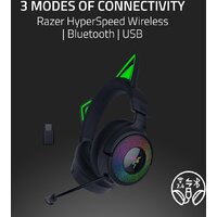 Наушники Razer Kraken Kitty V3 Pro (черный) - Превью изображения №10 — Интернет-магазин Time-Shop