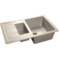 Кухонная мойка GranFest GF-Q775KL (серый) - Превью изображения №1 — Интернет-магазин Time-Shop