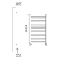 Полотенцесушитель Ukko Норланд П16 (6-5-5) - Превью изображения №4 — Интернет-магазин Time-Shop