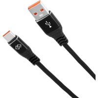 Кабель Digma DG-USBA-С-1M-27W USB Type-A - USB Type-C (1 м, черный) - Превью изображения №8 — Интернет-магазин Time-Shop