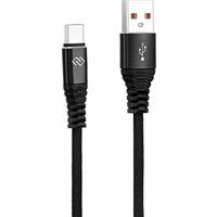 Кабель Digma DG-USBA-С-1M-27W USB Type-A - USB Type-C (1 м, черный) - Превью изображения №5 — Интернет-магазин Time-Shop