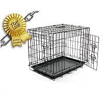 Клетка Duvo Plus Pet Kennel XX-Large 780/484/DV (черный) - Превью изображения №3 — Интернет-магазин Time-Shop