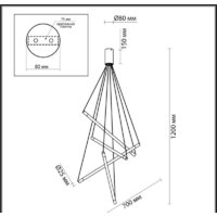Подвесная люстра Odeon Light Sparky 4369/40L - Превью изображения №2 — Интернет-магазин Time-Shop