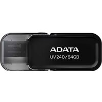USB Flash ADATA UV240 64GB (черный) - Превью изображения №2 — Интернет-магазин Time-Shop