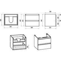 Misty Тумба под умывальник Victory 60 VIC-09060-0102Я+11060-KL - Превью изображения №8 — Интернет-магазин Time-Shop