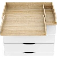 Детский комод Атон Мебель Сириус-2 Wood 804 ПВХ (дуб сонома) - Превью изображения №3 — Интернет-магазин Time-Shop