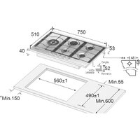 Варочная панель Samsung NA75J3030AS - Превью изображения №7 — Интернет-магазин Time-Shop