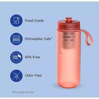 Бутылка для воды Philips GoZero AWP2712RDR/31 590мл (красный) - Превью изображения №3 — Интернет-магазин Time-Shop