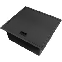 Кухонная мойка ARFEKA AF 520*490 + AF FSS304 + ZP DS BLACK PVD NANO - Превью изображения №9 — Интернет-магазин Time-Shop