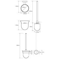 Ершик для унитаза Bemeta Trend-I 104113018 - Превью изображения №3 — Интернет-магазин Time-Shop
