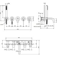 Смеситель Omnires Y1237/1SGL - Превью изображения №2 — Интернет-магазин Time-Shop