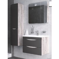  Grossman Шкаф с зеркалом Талис 80 L 208009 - Превью изображения №2 — Интернет-магазин Time-Shop