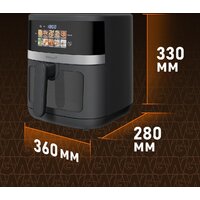 Аэрогриль (аэрофритюрница) Weissgauff WAF 726 DS Digital OptiFry - Превью изображения №20 — Интернет-магазин Time-Shop