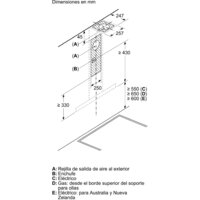 Кухонная вытяжка Bosch Serie 2 DWB66BC60 - Превью изображения №8 — Интернет-магазин Time-Shop