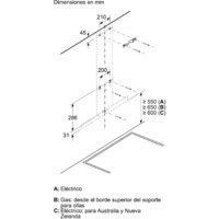 Кухонная вытяжка Bosch Serie 2 DWB66BC60 - Превью изображения №7 — Интернет-магазин Time-Shop
