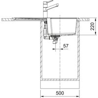 Кухонная мойка Franke Urban UBG 611-78 XL 114.0741.210 (оникс) - Превью изображения №3 — Интернет-магазин Time-Shop