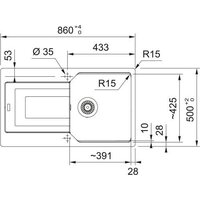 Кухонная мойка Franke Urban UBG 611-78 XL 114.0741.210 (оникс) - Превью изображения №2 — Интернет-магазин Time-Shop