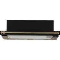 Кухонная вытяжка Elikor Интегра 50П-400-В2Л (антрацит/рейлинг бронза) - Превью изображения №3 — Интернет-магазин Time-Shop