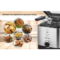 Фритюрница Kitfort KT-2017 - Превью изображения №9 — Интернет-магазин Time-Shop