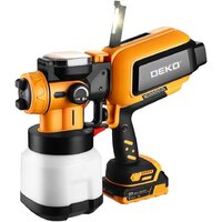 Краскораспылитель Deko DKSG20K4 (с 1-им АКБ) - Превью изображения №2 — Интернет-магазин Time-Shop